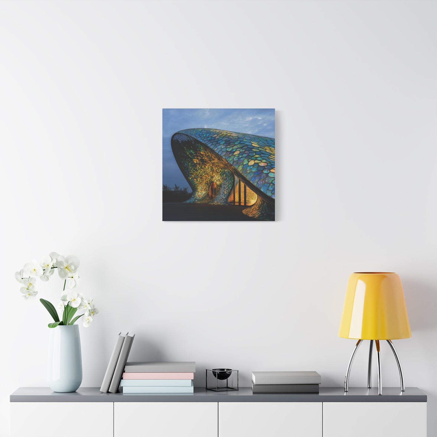 The Scaled Dome Canvas Print