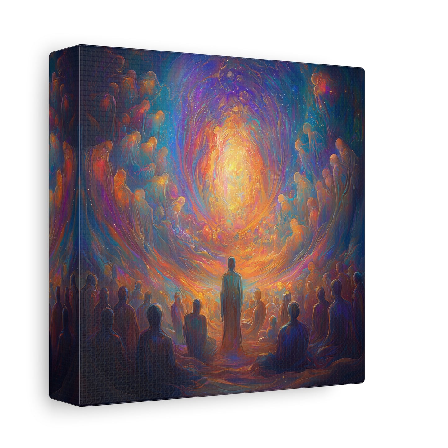 Souls in Silence Canvas Print