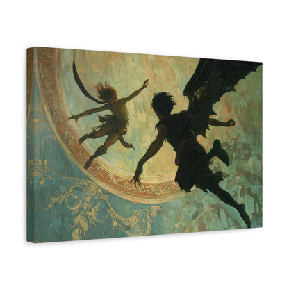 The Dance of Shadows Canvas Print