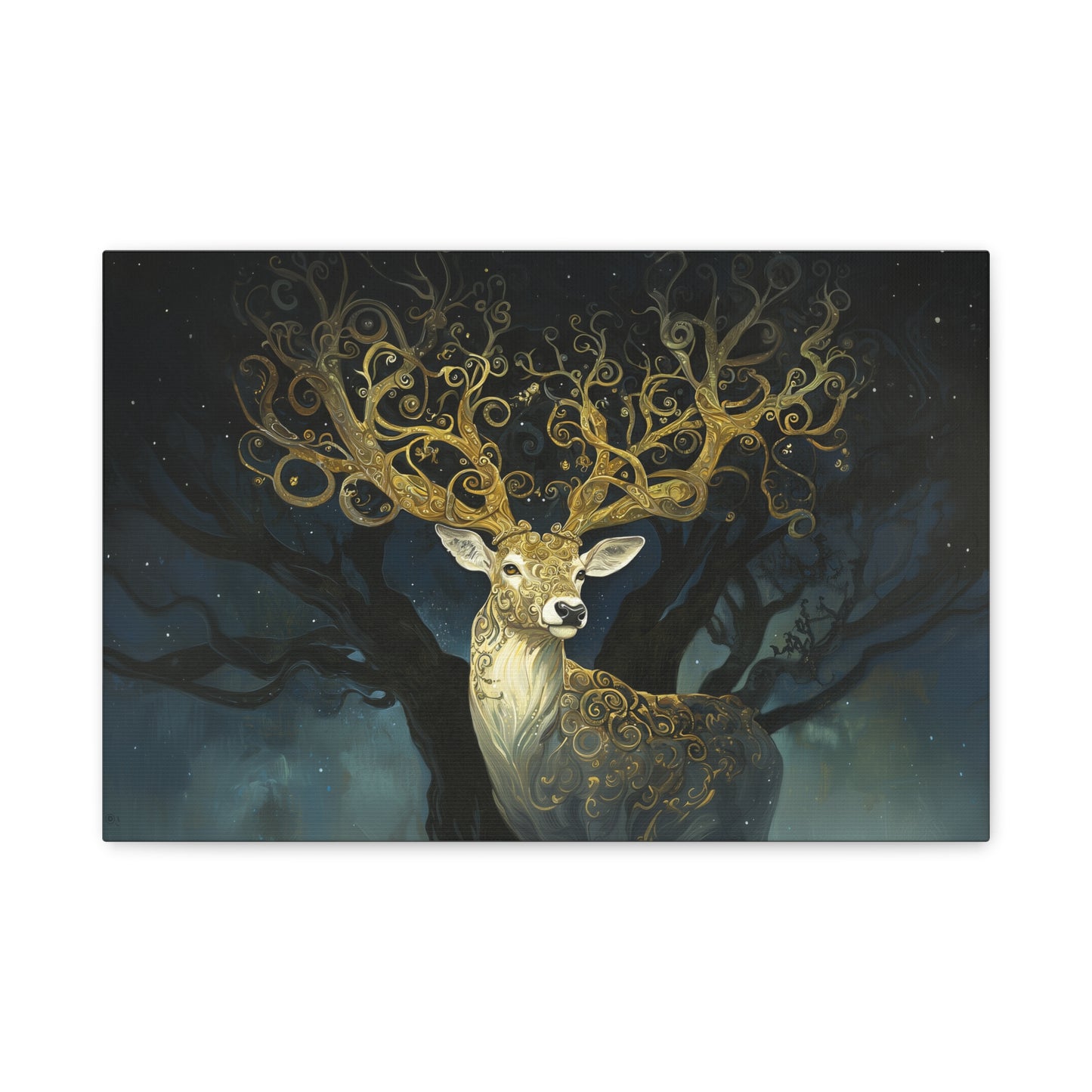 Golden Silence Canvas Print