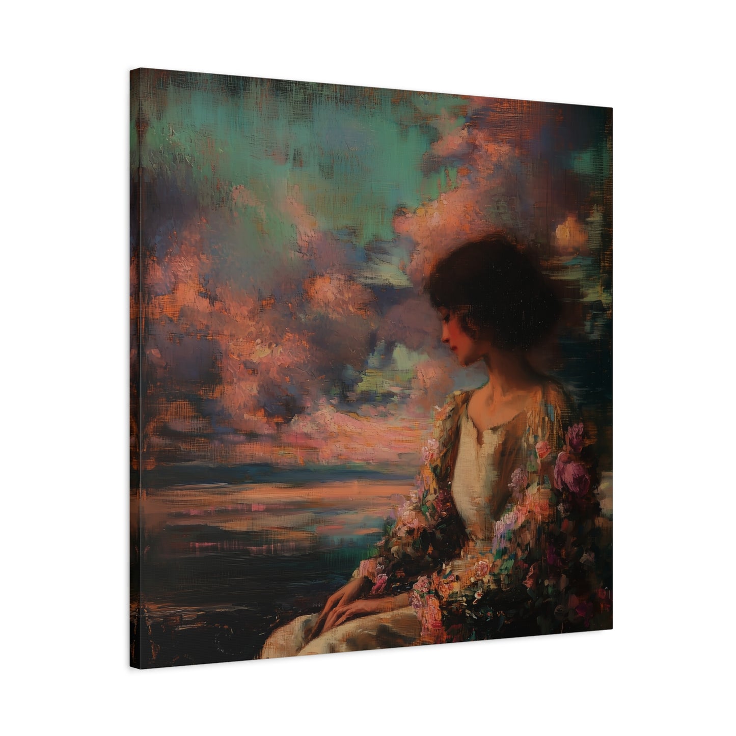 Silence of Blossoms Canvas Print