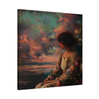 Silence of Blossoms Canvas Print