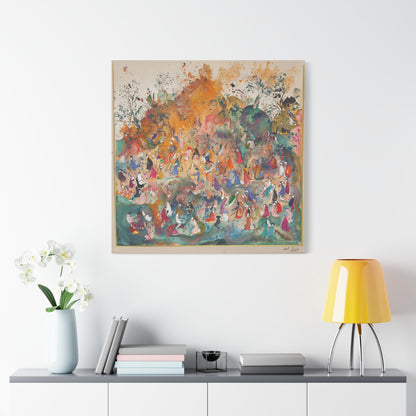 Riotous Quietude Canvas Print