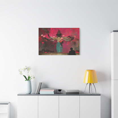 Balance of Petals Canvas Print