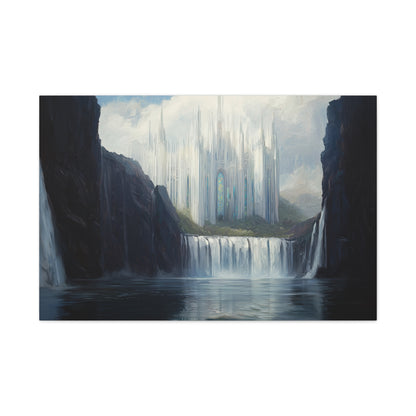 Silent Fortress Canvas Print