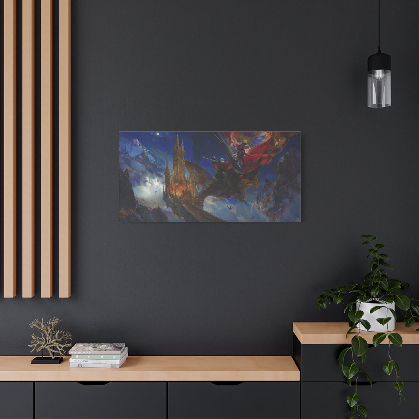 Night’s Majesty Canvas Print