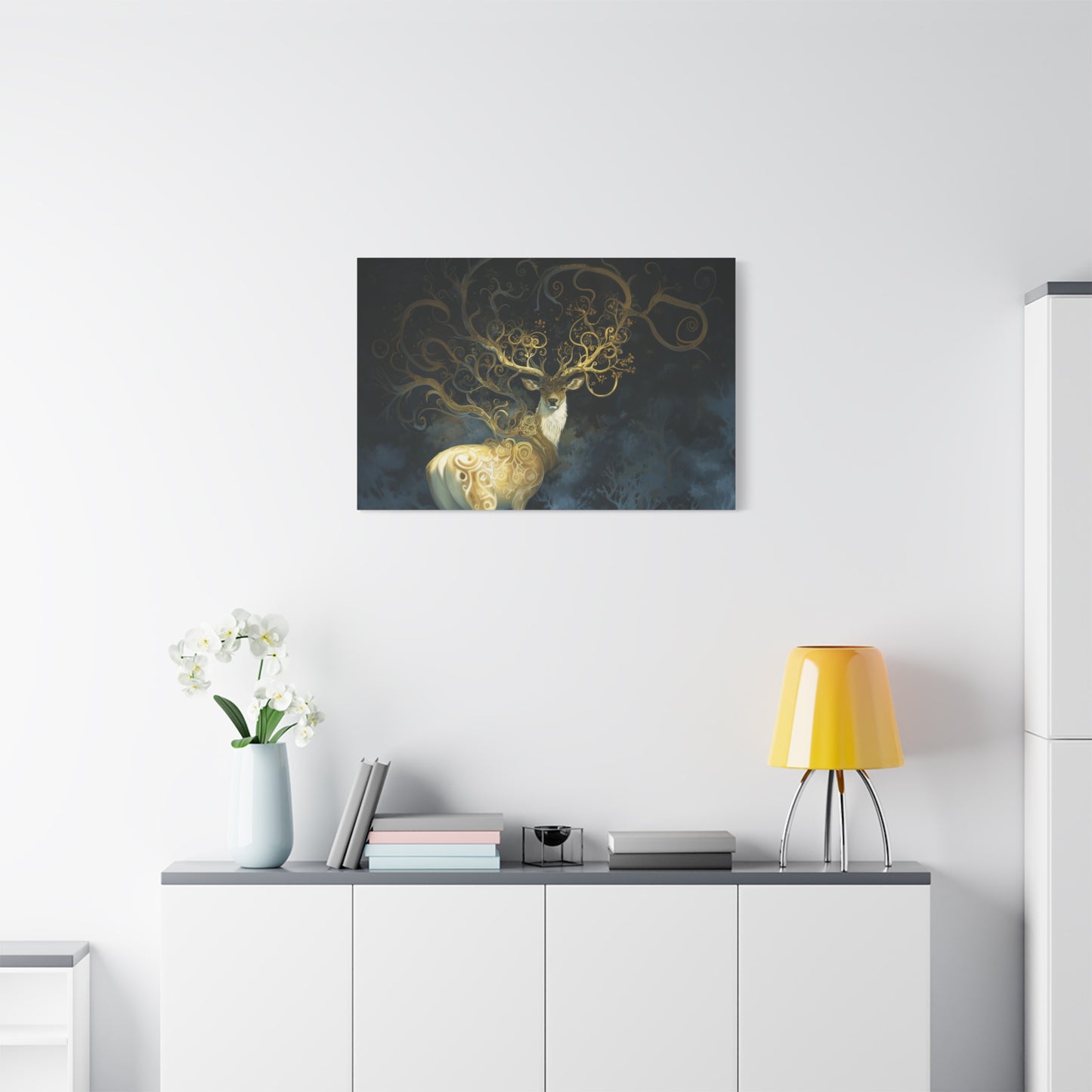 Eldritch Antlers Canvas Print