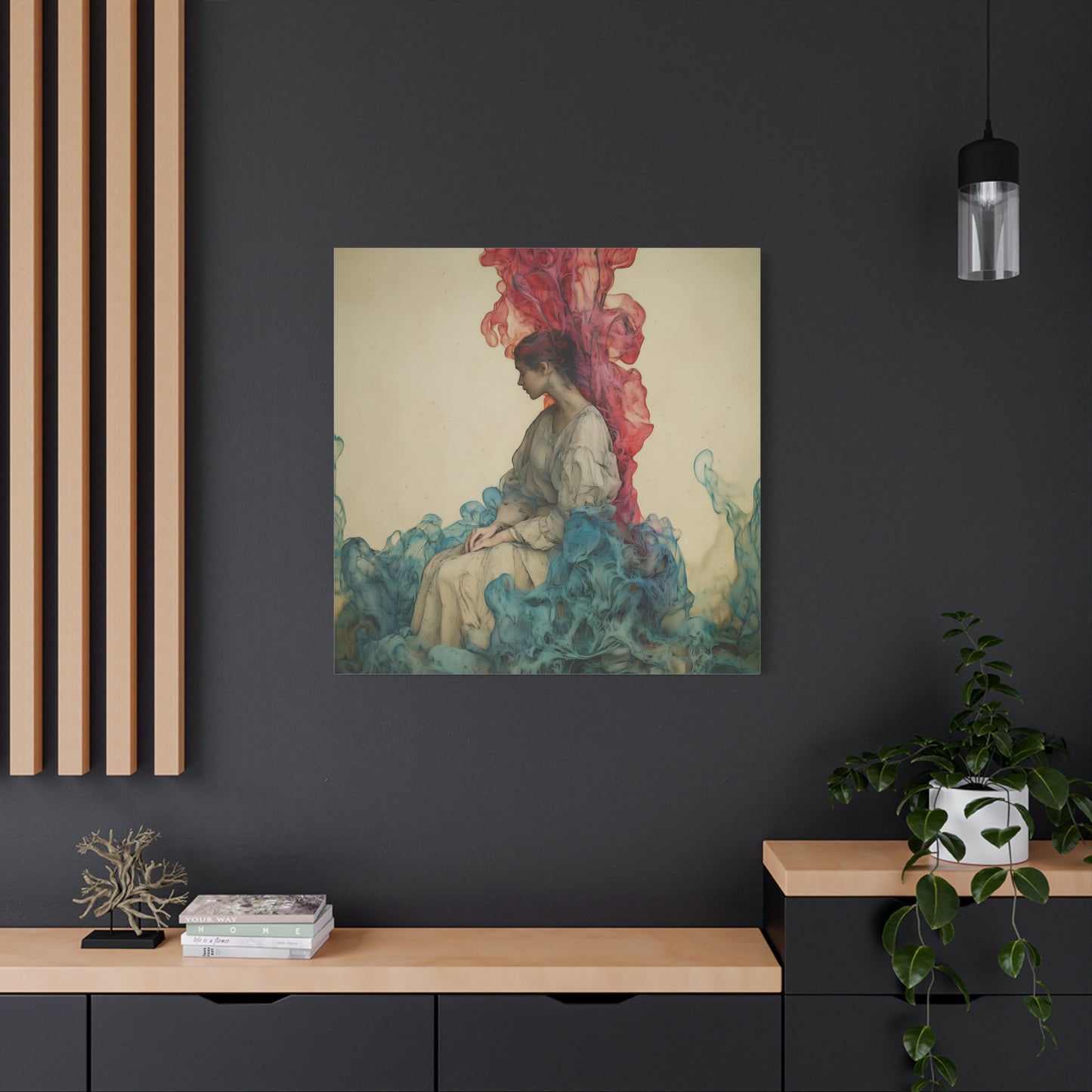 Silent Strength Canvas Print