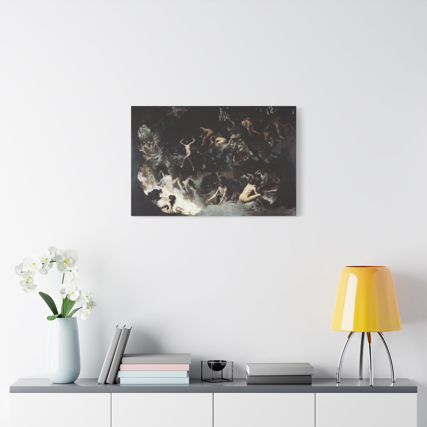 Dance of Shadows Canvas Print