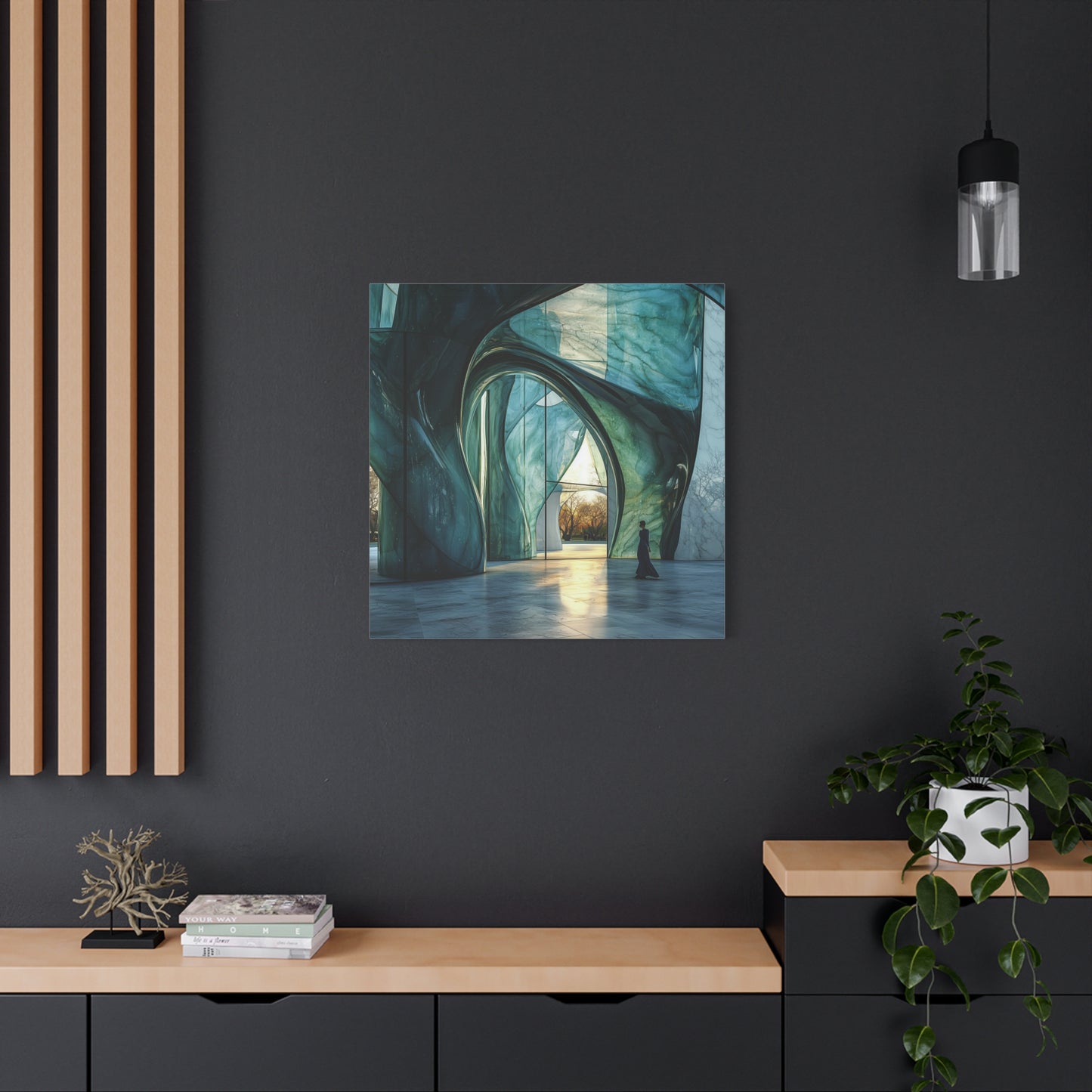 Through the Arch Canvas Print