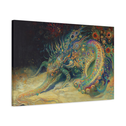 The Dreaming Serpent Canvas Print