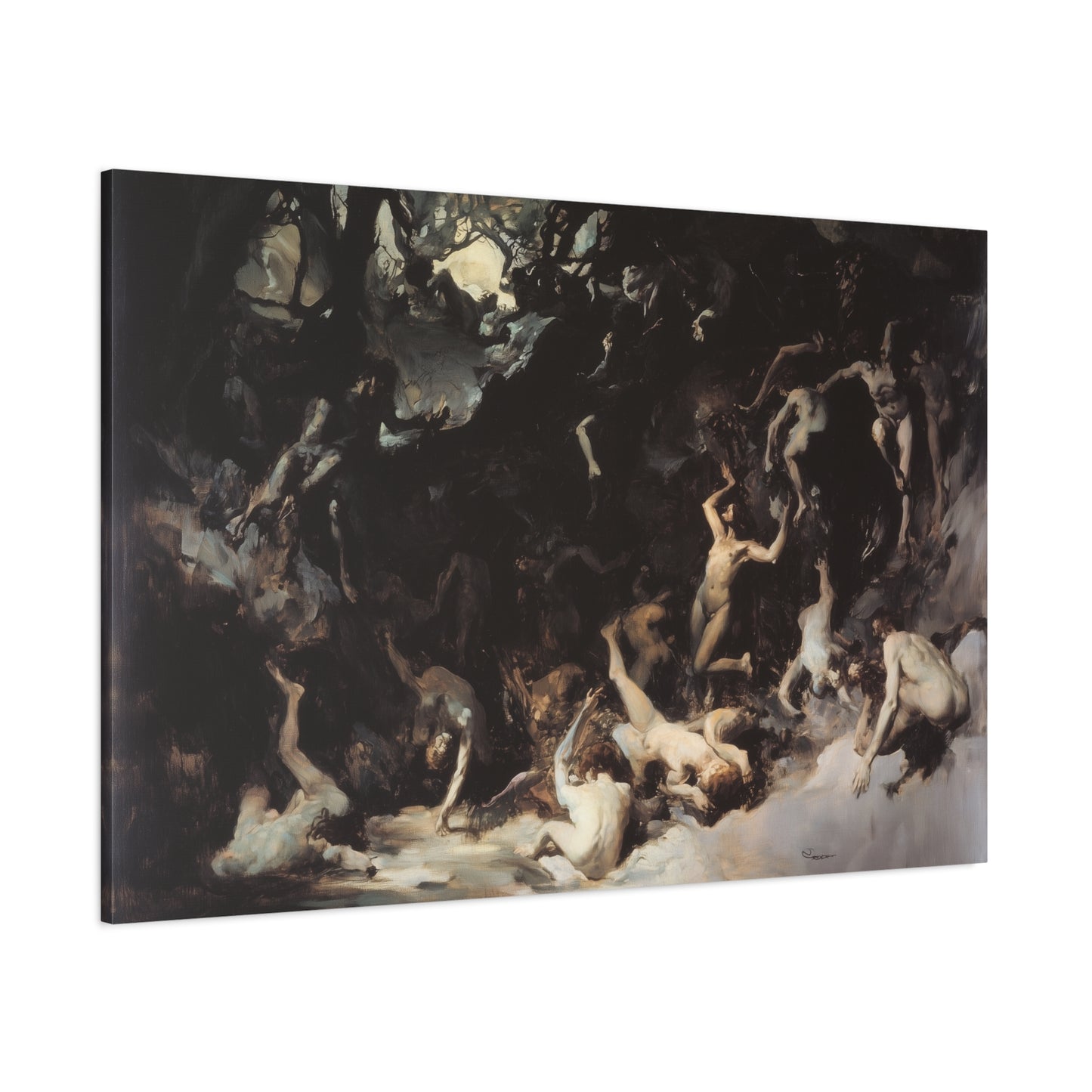 Shadows of Reverie Canvas Print