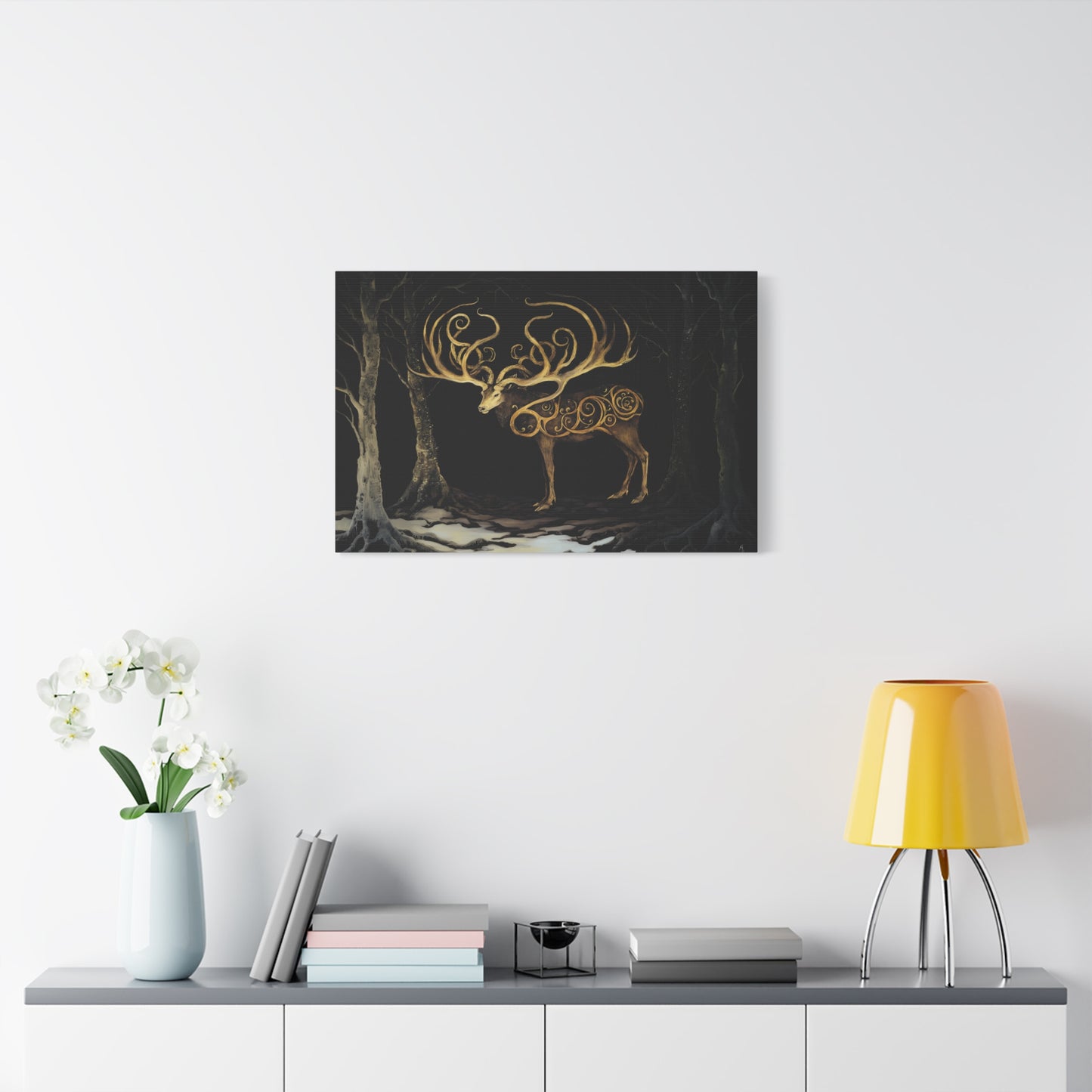 The Lurking Majesty Canvas Print