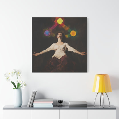 Balance of Spheres Canvas Print