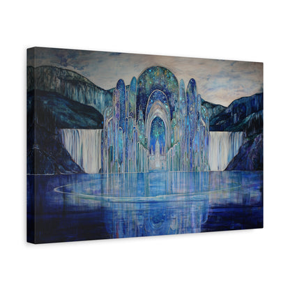 The Starry Keep Canvas Print