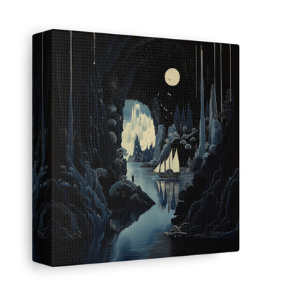 Night's Veil Canvas Print