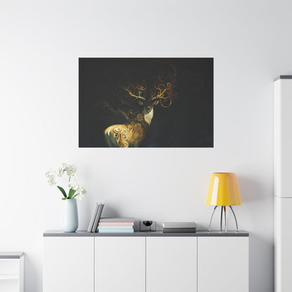 The Stag’s Dream Canvas Print