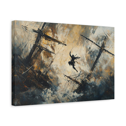 Between the Worlds Canvas Print