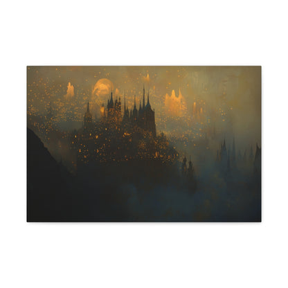 The Night Awakes Canvas Print