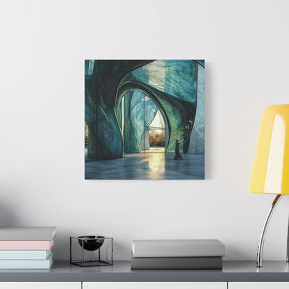 Through the Arch Canvas Print