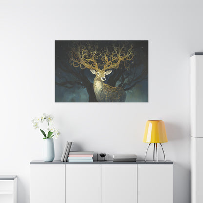 Golden Silence Canvas Print