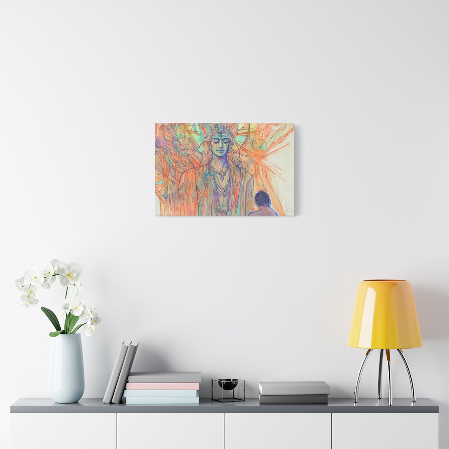 Whisper of Eldritch Divinity Canvas Print