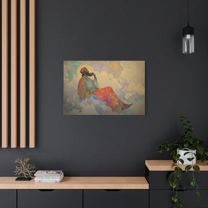 A Thought Ascends Canvas Print