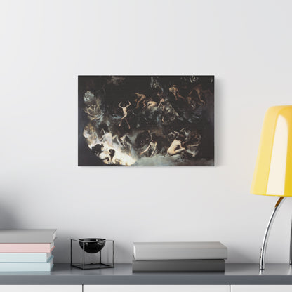 Dance of Shadows Canvas Print