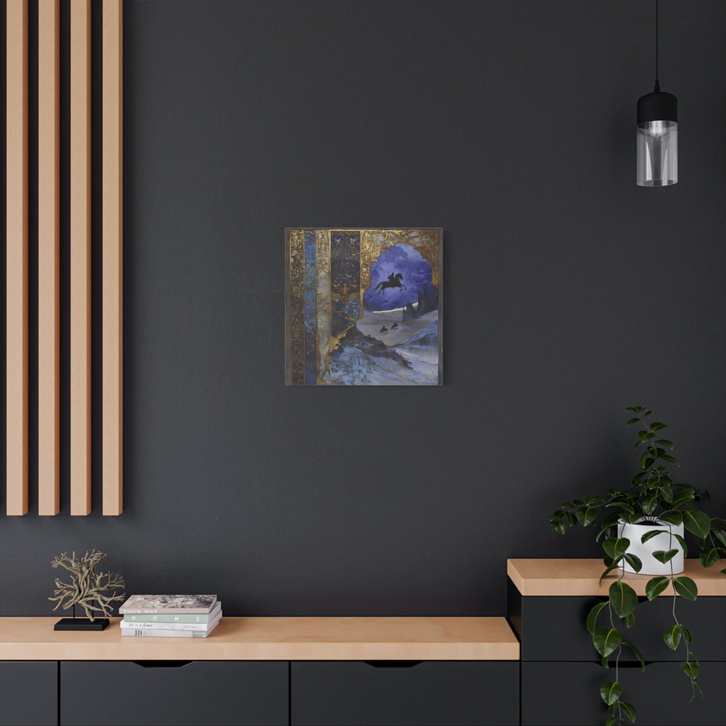 Midnight's Passage Canvas Print