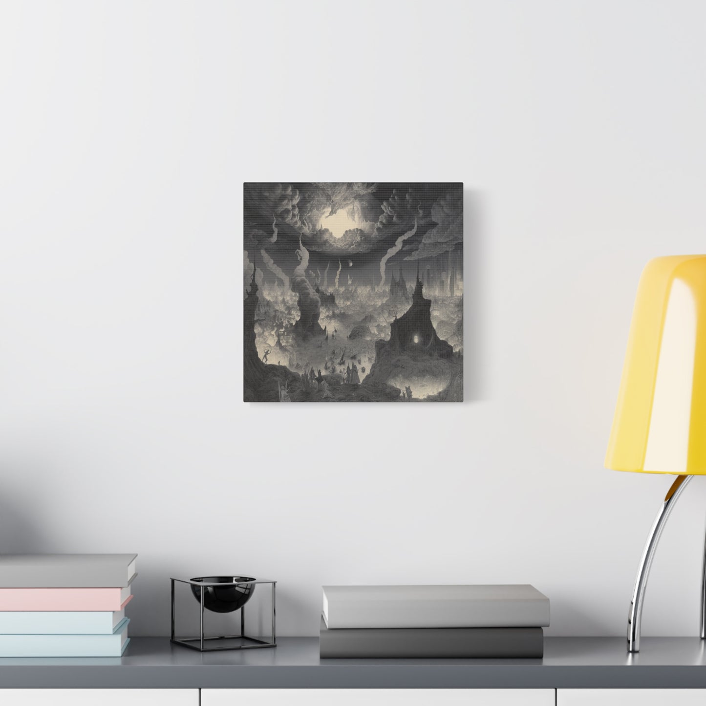 Where Night Dwells Canvas Print