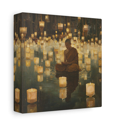 Quiet Candles Commune Canvas Print