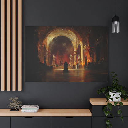 The Cathedral's Whisper Canvas Print