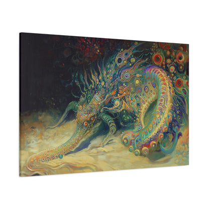 Serpent of Dreams Canvas Print