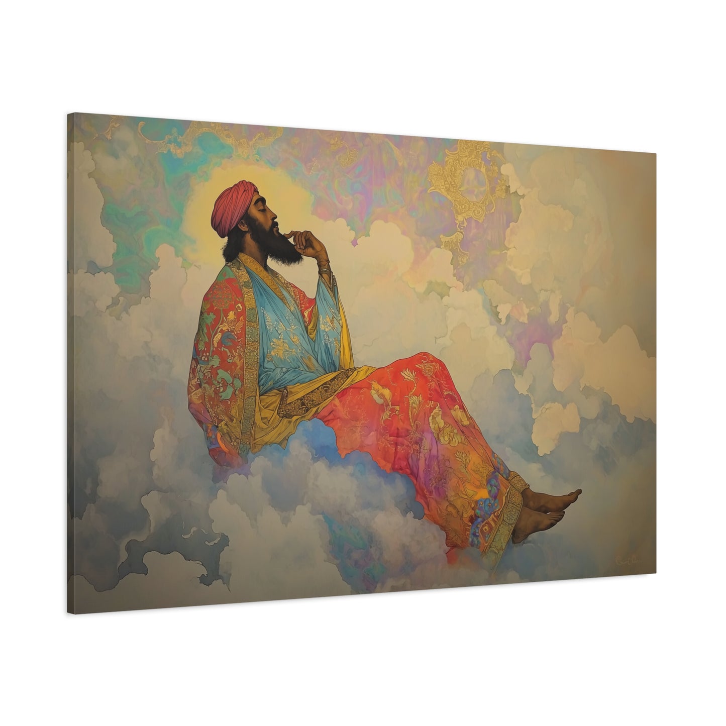 A Thought Ascends Canvas Print