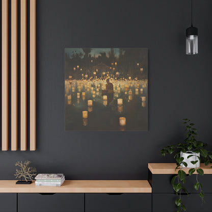 Silent Flames Canvas Print