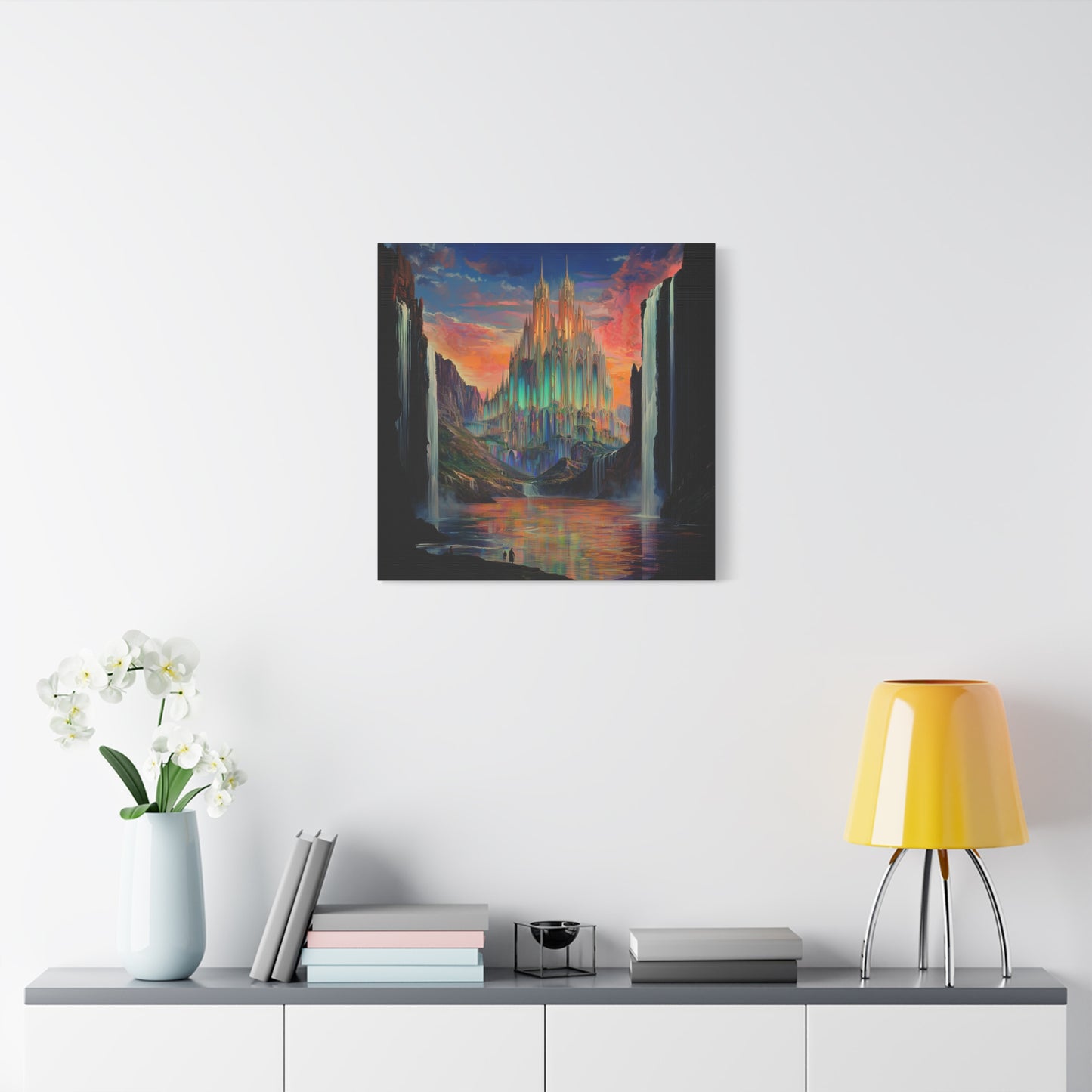 The Great Castle Canvas Print