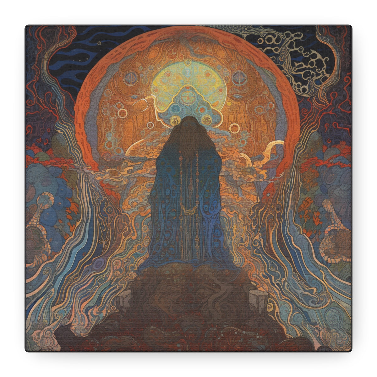 Elden's Veil Canvas Print