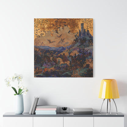 The Golden Realm Canvas Print