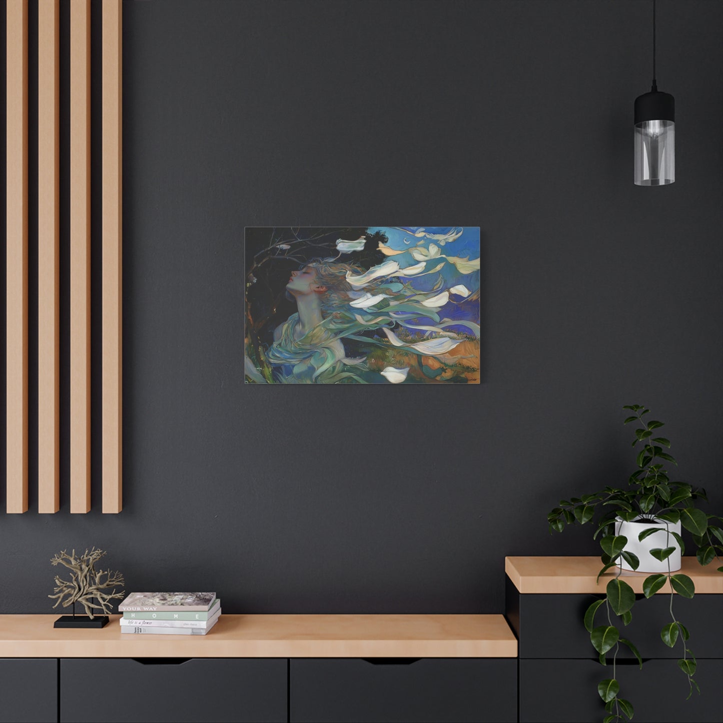 Silent Flight Canvas Print