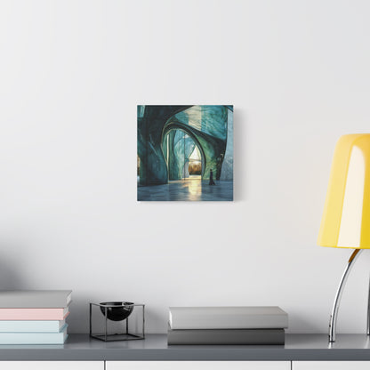 Through the Arch Canvas Print