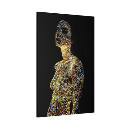 Radiant Pulse Canvas Print