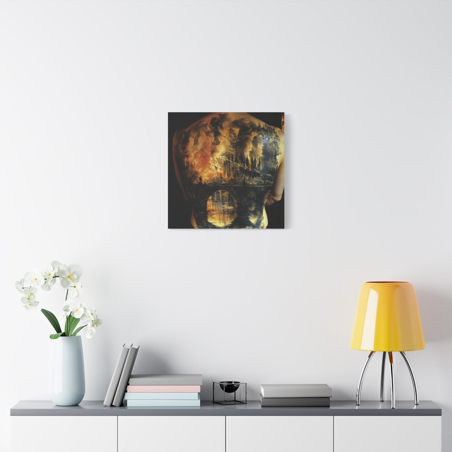 The Balance of Light Canvas Print