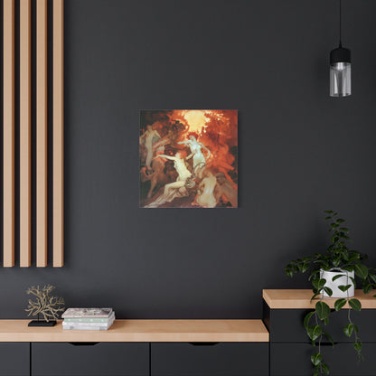 Dance of Shadows Canvas Print