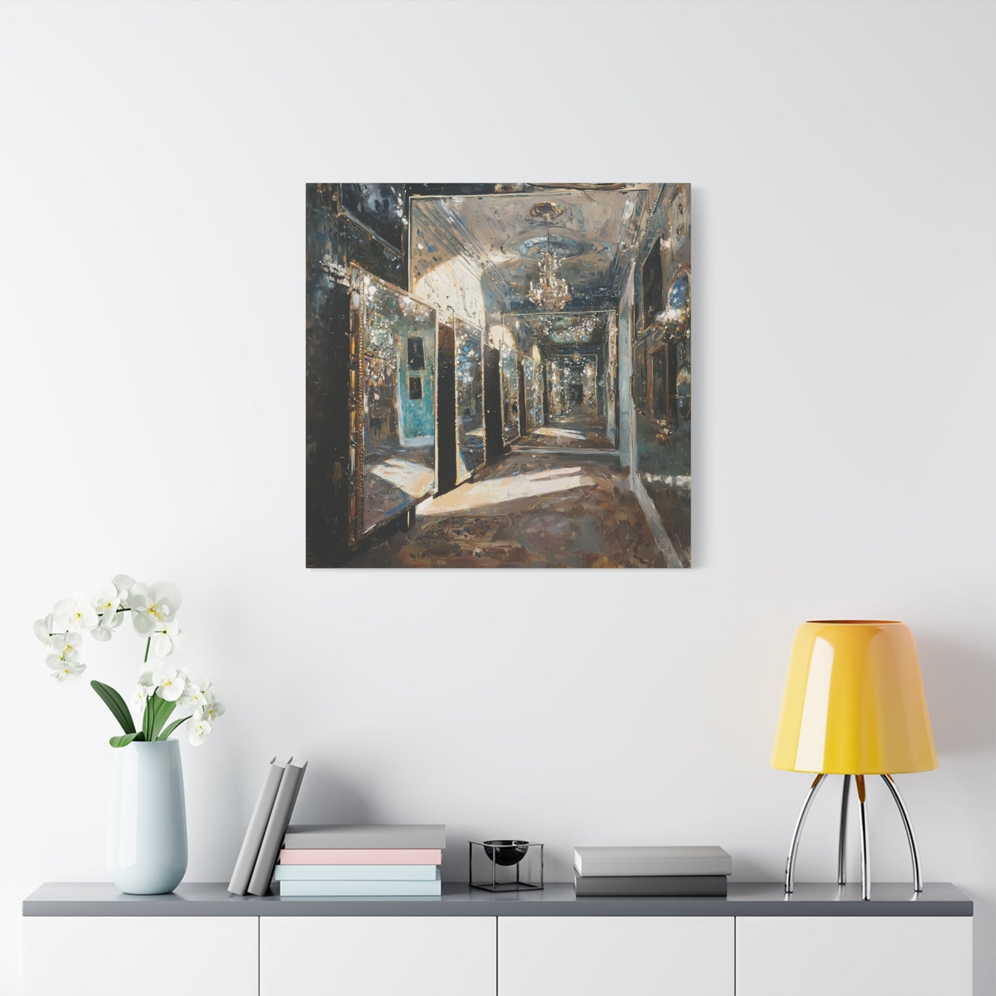 Light in the Hall Canvas Print