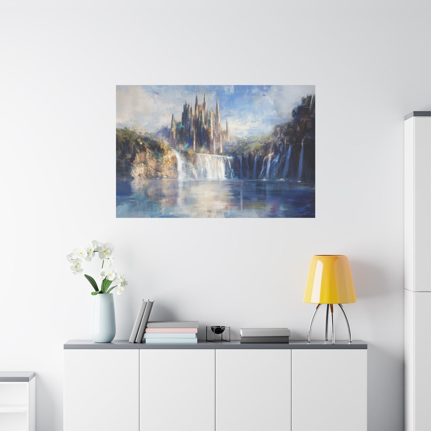 Rivendell's Lightfall Canvas Print