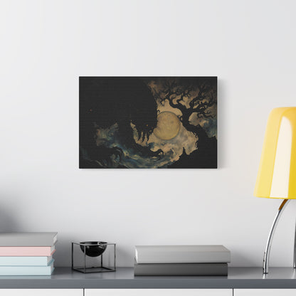 Silent Moon Canvas Print