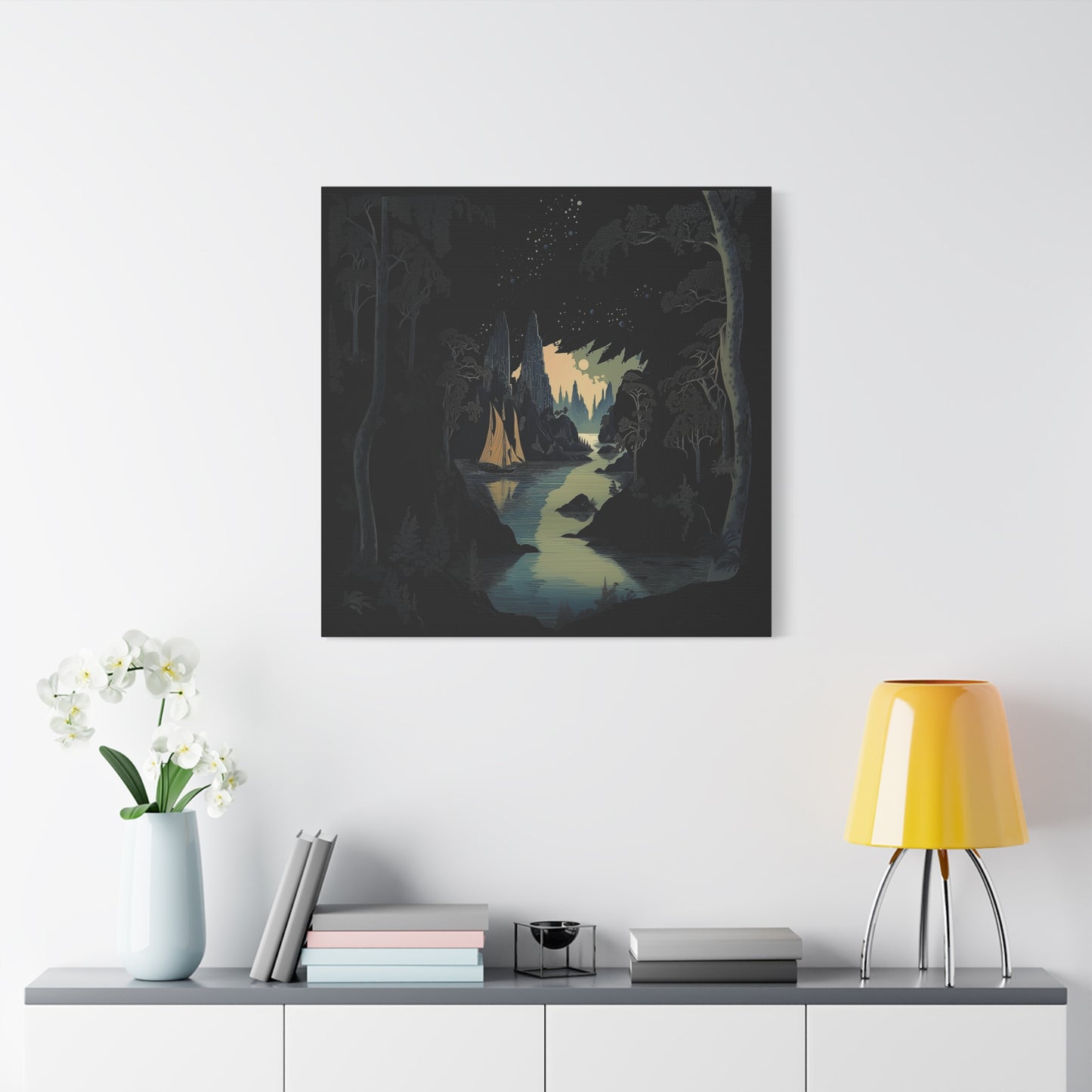 Shores of Eldamar Canvas Print