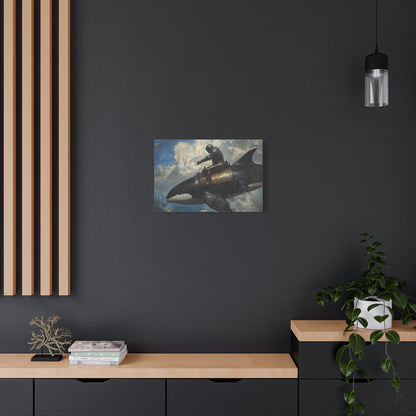 Whale-Rider’s Quest Canvas Print