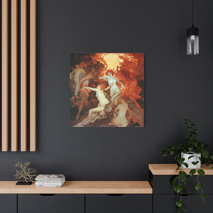 Dance of Shadows Canvas Print