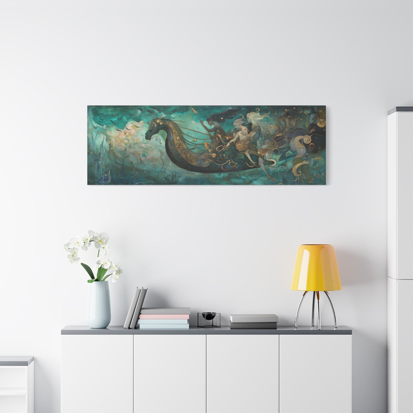 Elves of the Sea Canvas Print